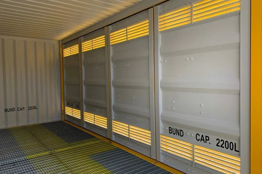 Contenitore Hazmat 20 piedi