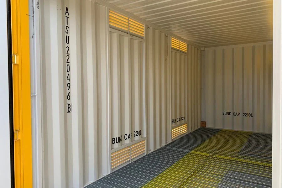 Contenitore Hazmat 20 piedi